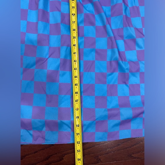 DRESSED IN LALA Never Too Much Oversized Maxi Dress Blue + Lilac Large Punk - Picture 11 of 16